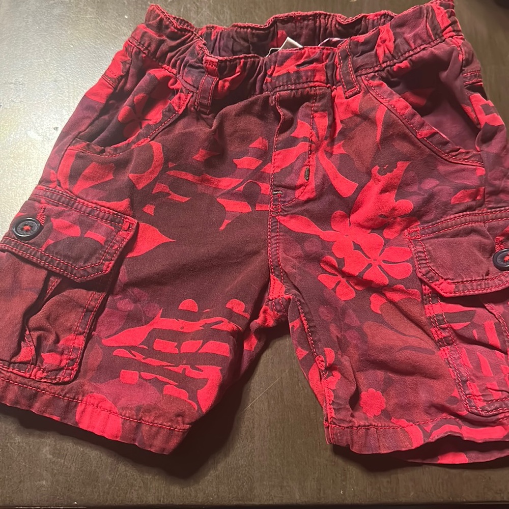 Little Marc Jacobs Hawaiian cargo shorts